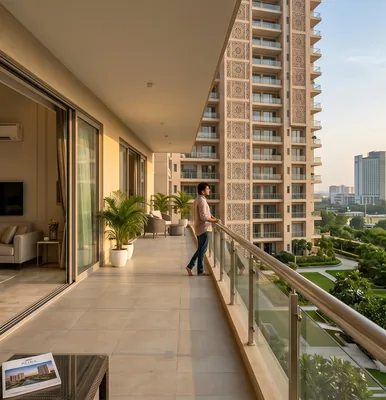 Godrej Heritage Estate Balcony View