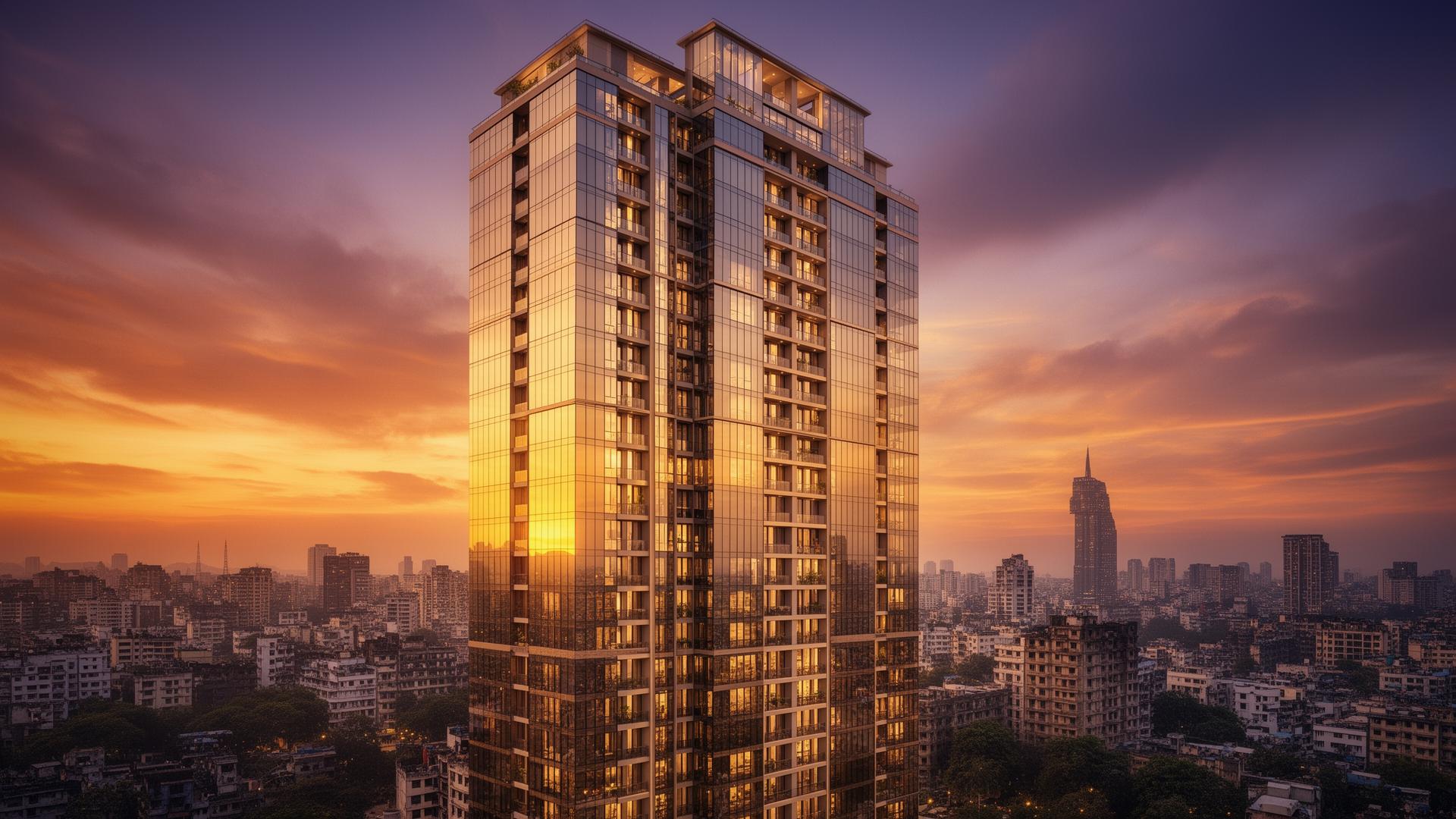 Luxury residential tower by Godrej Properties