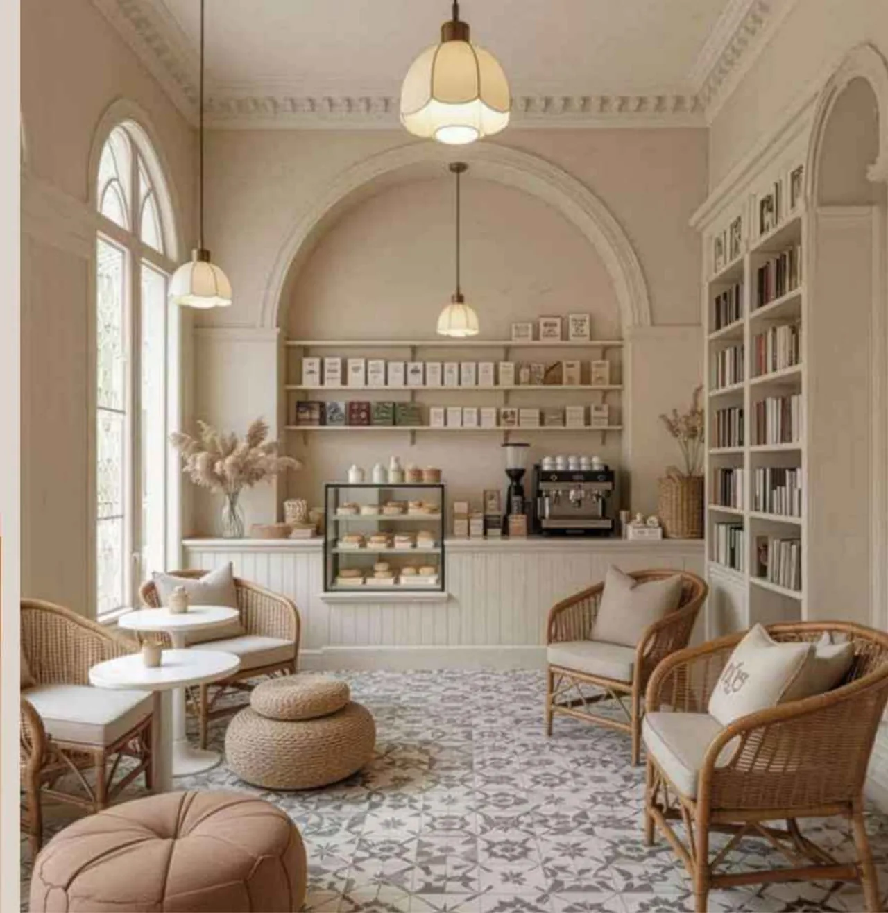 Godrej Brooklyn Avenue Kukatpally Hyderabad - library lounge interior